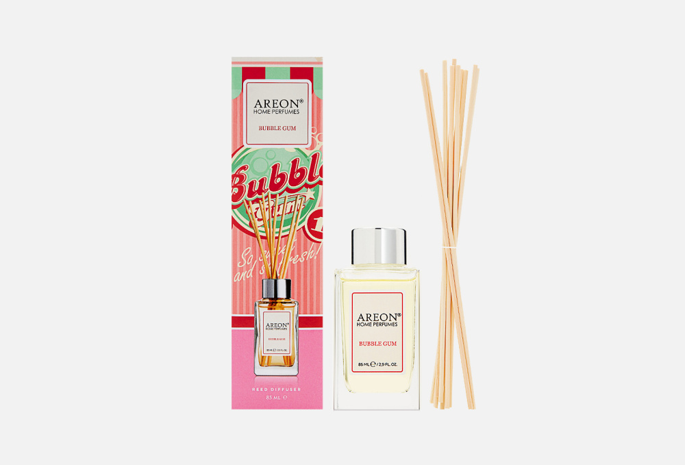 Аромадиффузор AREON Home Perfume Sticks Bubble Gum 85 мл