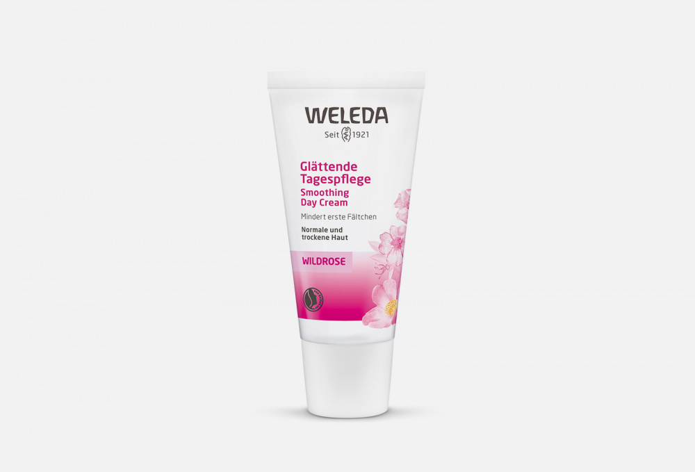 Крем-уход для лица разглаживающий дневной WELEDA Wild Rose Smoothing Day Cream For Dry Skin 30 мл