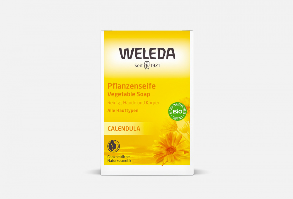 Мыло детское с календулой WELEDA Calendula Soap 100 гр