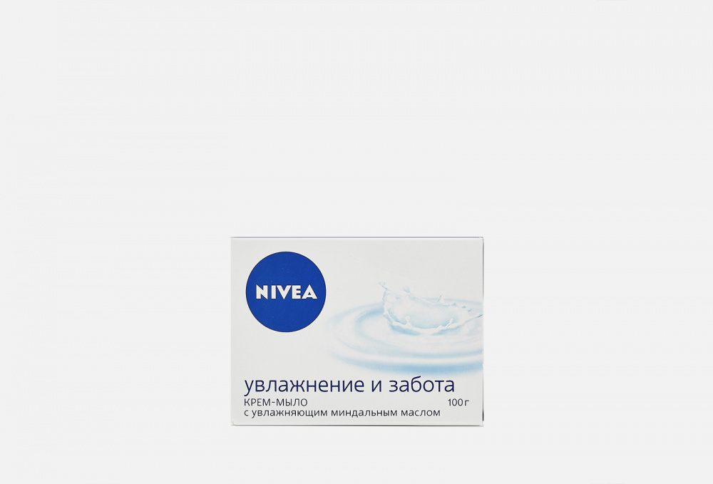 Крем-мыло с миндальным маслом NIVEA Увлажнение И Забота 100 мл крем мыло nivea питание и забота с компонентами nivea crème 100 гр