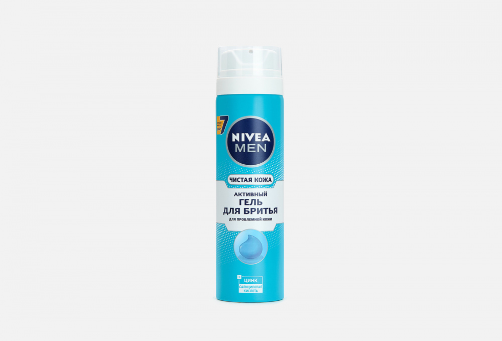 Гель для бритья для проблемной кожи с цинком и салициловой кислотой NIVEA - фото 1