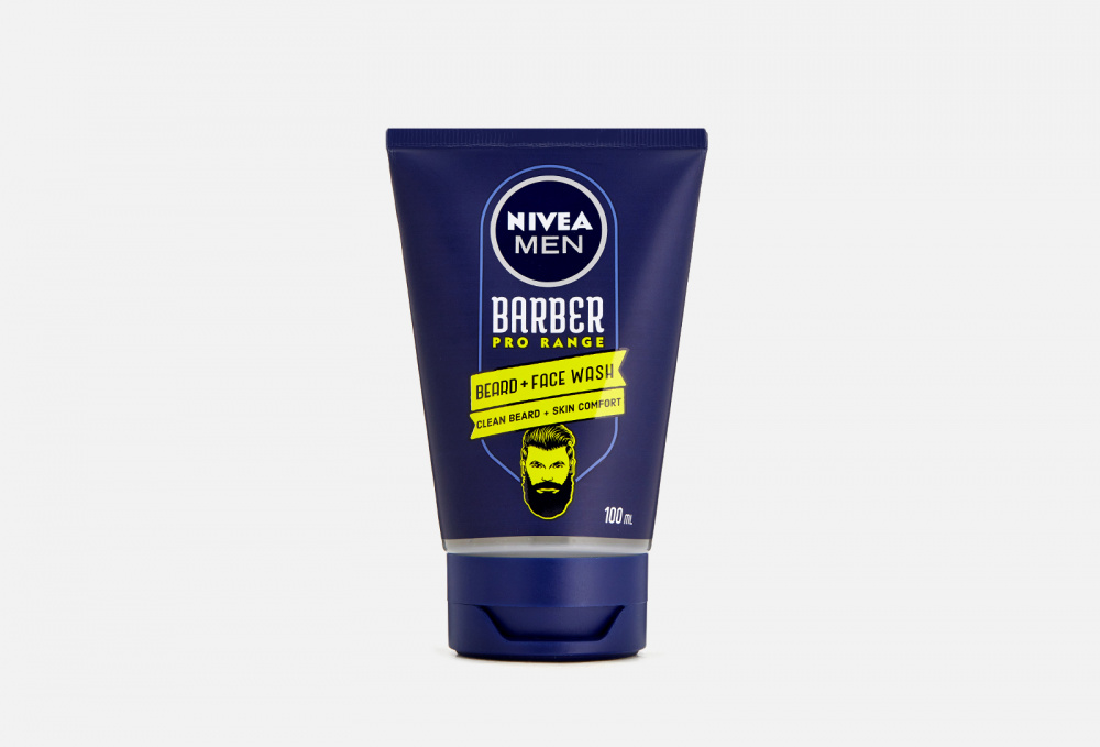 Купить Очищающий гель для бороды и лица для мужчин, NIVEA