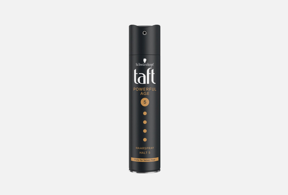 Лак для тонких и истощенных волос мегафиксация TAFT