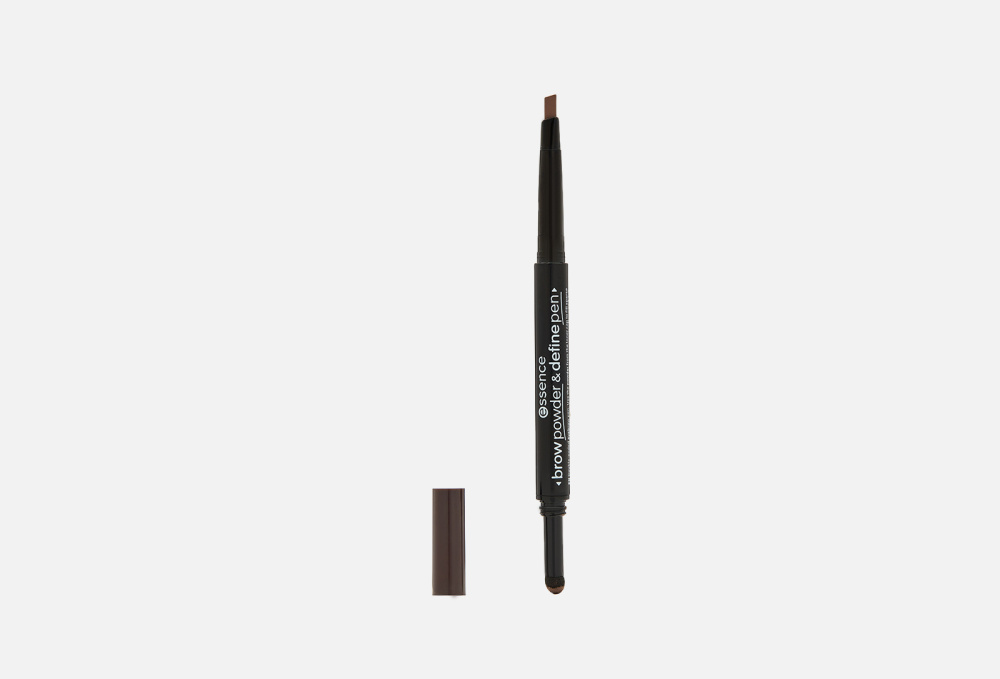 Контурный карандаш и пудра для бровей ESSENCE, цвет коричневый