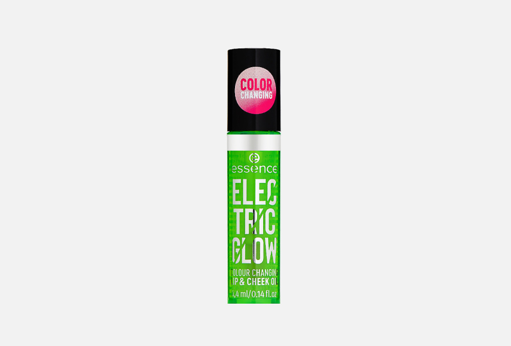Масло для губ и щёк ESSENCE Electric Glow Colour Changing Lip & Cheek Oil 4.4 мл