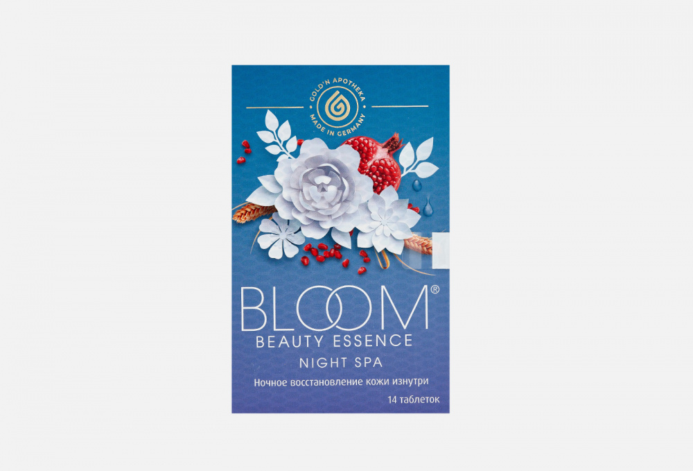 Биологически активная добавка GOLD’N APOTHEKA Bloom Beauty Essence Night Spa 14 шт