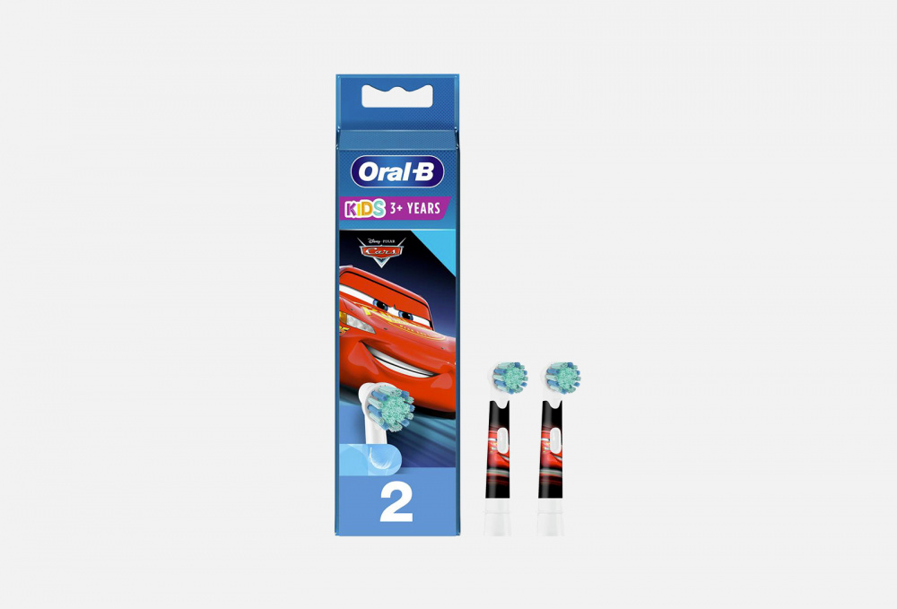 Насадки для электрической зубной щетки, 2 шт ORAL-B Cars 2 мл