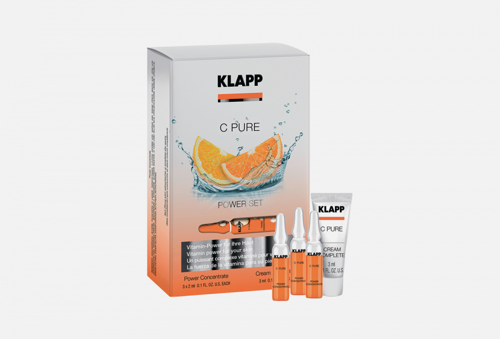Набор для ухода за лицом KLAPP SKIN CARE SCIENCE C Pure Power Set 1 шт