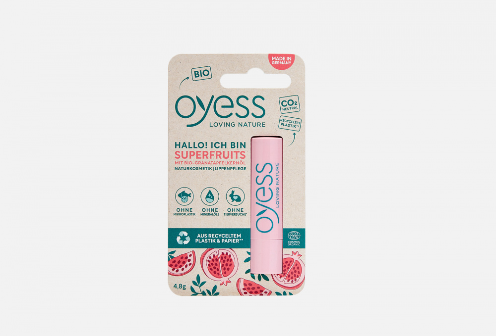 Бальзам для губ OYESS Lip Balm Superfruits 4.8 гр