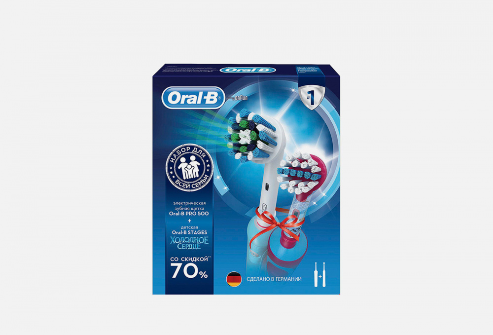 Набор электрических зубных щеток ORAL-B - фото 1