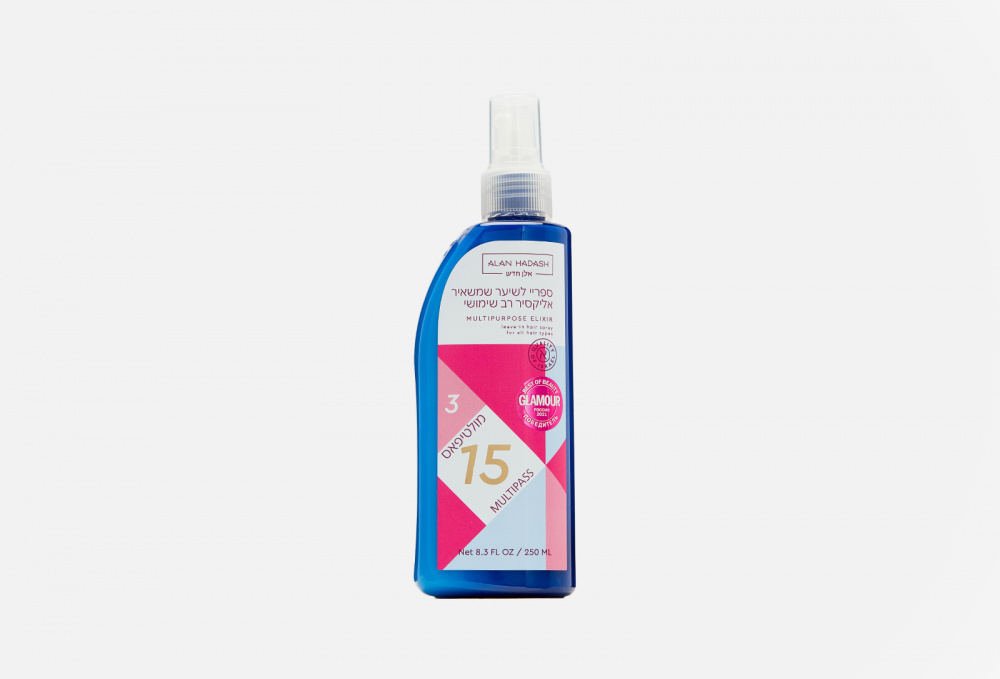 Многофункциональный крем-спрей для волос 15 в 1 ALAN HADASH Hair Spray 250