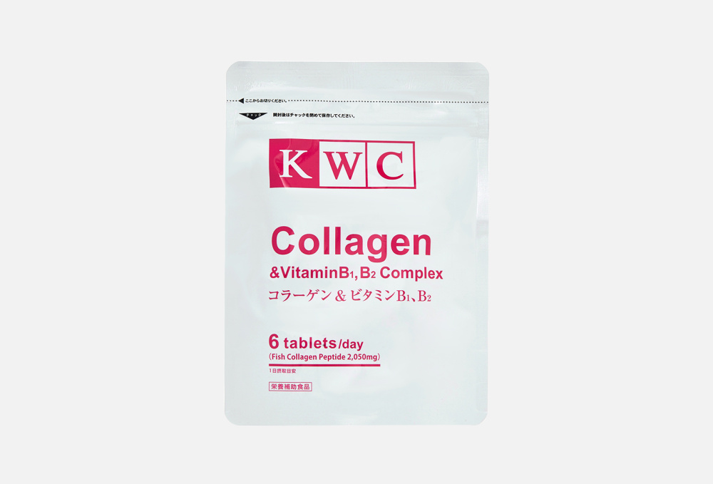 БАД для красоты кожи KWC Коллаген, Комплекс Витаминов В1 И В2 В Таблетках 180 шт