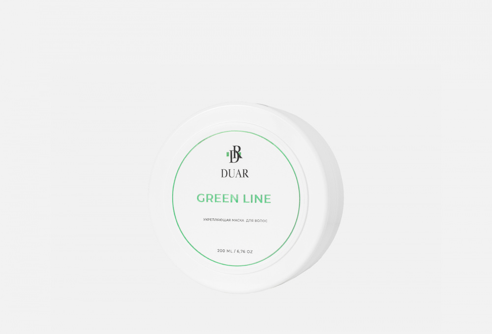 Укрепляющая маска для ослабленных и поврежденных волос DUAR Green Line 200 мл