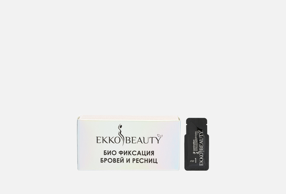 Набор саше для Био-фиксации бровей EKKO BEAUTY Sachet Set For Bio-fixation Of Eyebrows 10 гр