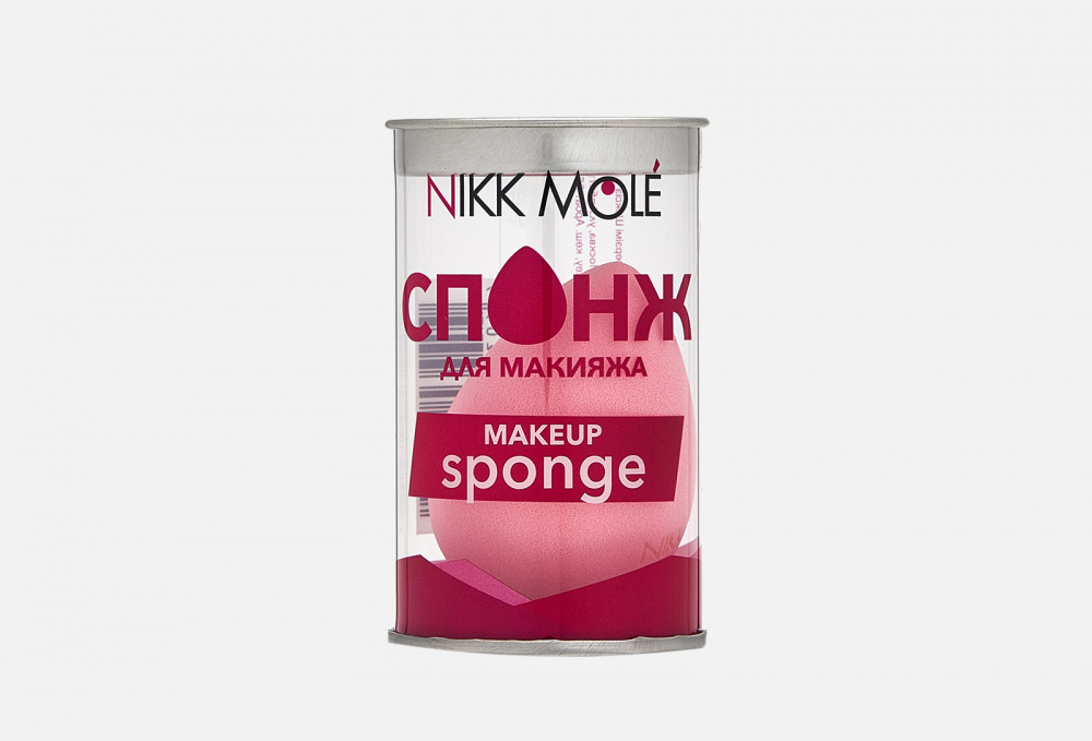 Спонж для макияжа NIKK MOLE, цвет розовый
