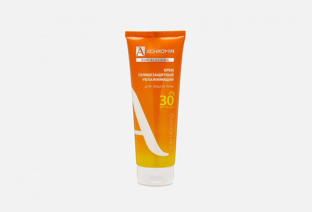 фото Крем солнцезащитный для лица spf 30 achromin