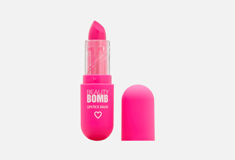 Помада-бальзам для губ BEAUTY BOMB, цвет розовый - фото 1