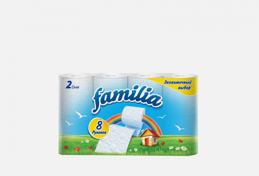 Туалетная бумага FAMILIA