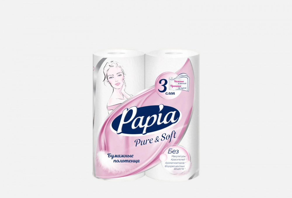 Бумажные полотенца PAPIA - фото 1