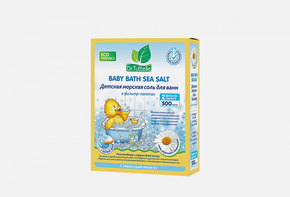 Детская морская соль для ванн DR.TUTTELLE - фото 1