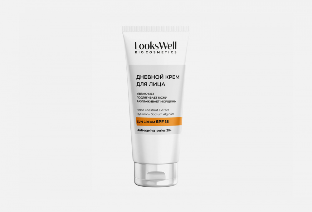 фото Антивозрастной дневной крем для лица spf 15 lookswell