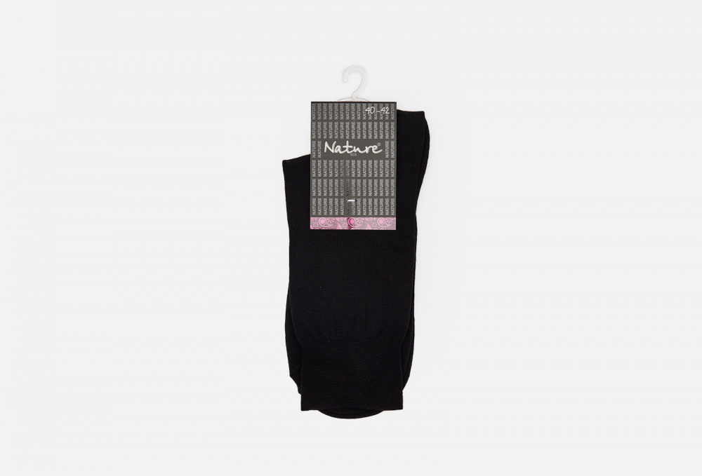Носки NATURE SCS, цвет черный - фото 1