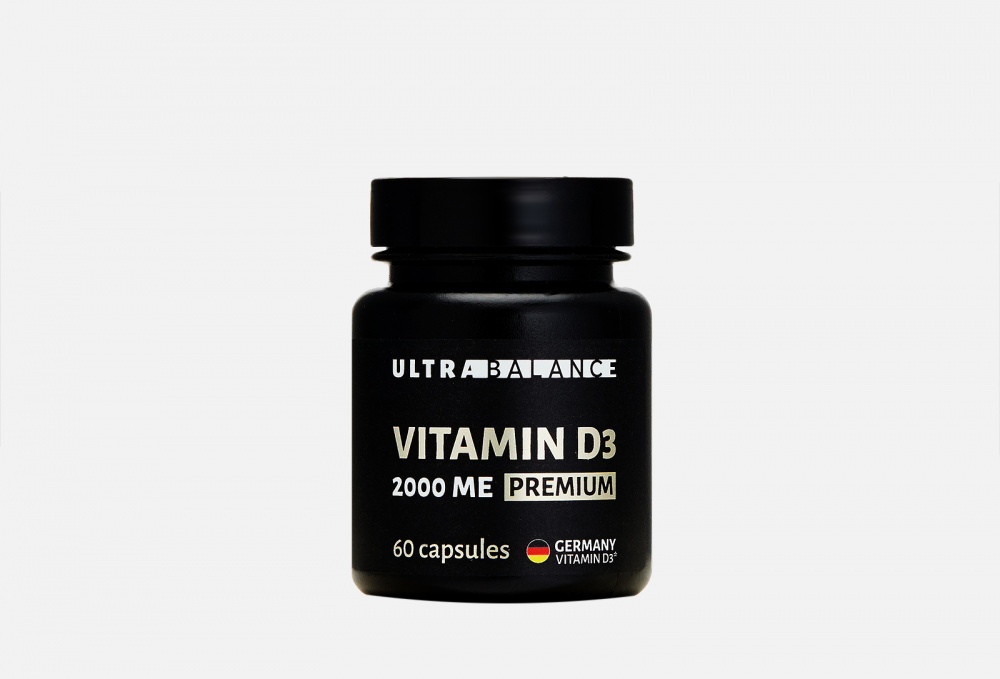 Биологически активная добавка ULTRABALANCE Vitamin D3 60 шт