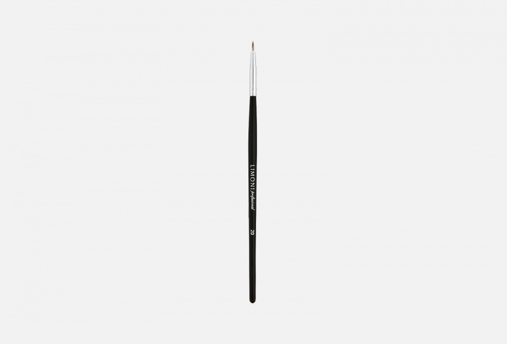 Кисть для подводки тонкая LIMONI Professional Precise Eye Liner Brush №20 1