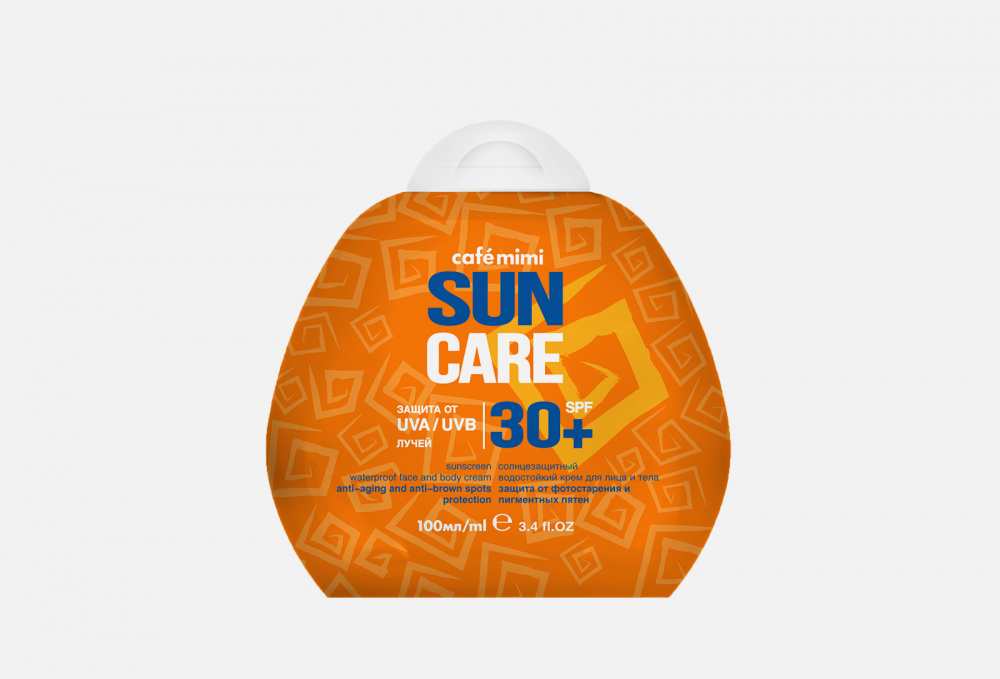 Купить Солнцезащитный водостойкий крем для лица и тела SPF30, CAFE MIMI