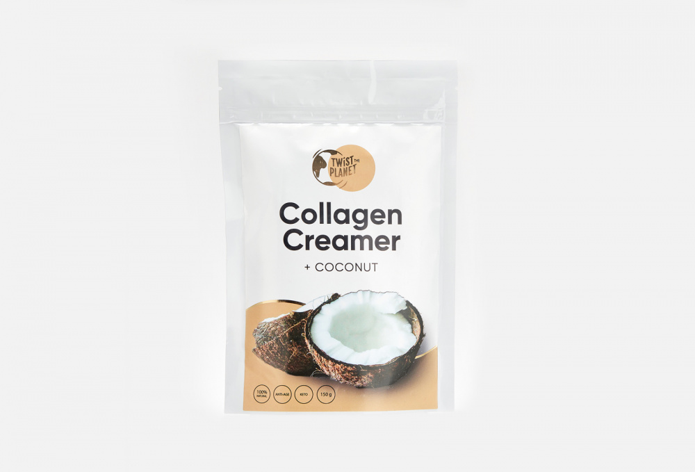Биологически активная добавка TWIST THE PLANET Coconut Cream With Collagen 150 гр