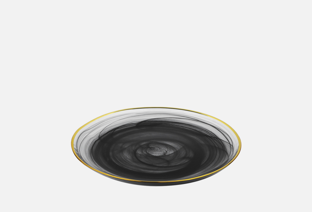 Тарелка подстановочная BY, цвет черный