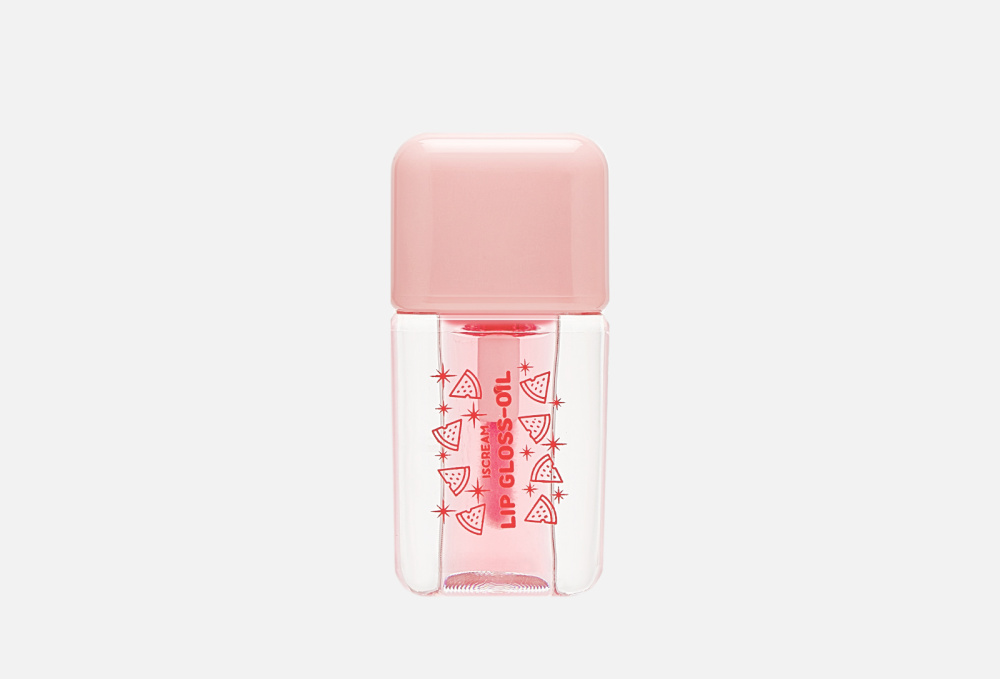 Блеск-масло для губ ISCREAM, цвет розовый - фото 1