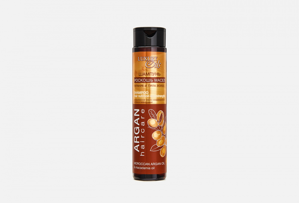 фото Шампунь питание и сила волос luxury oils