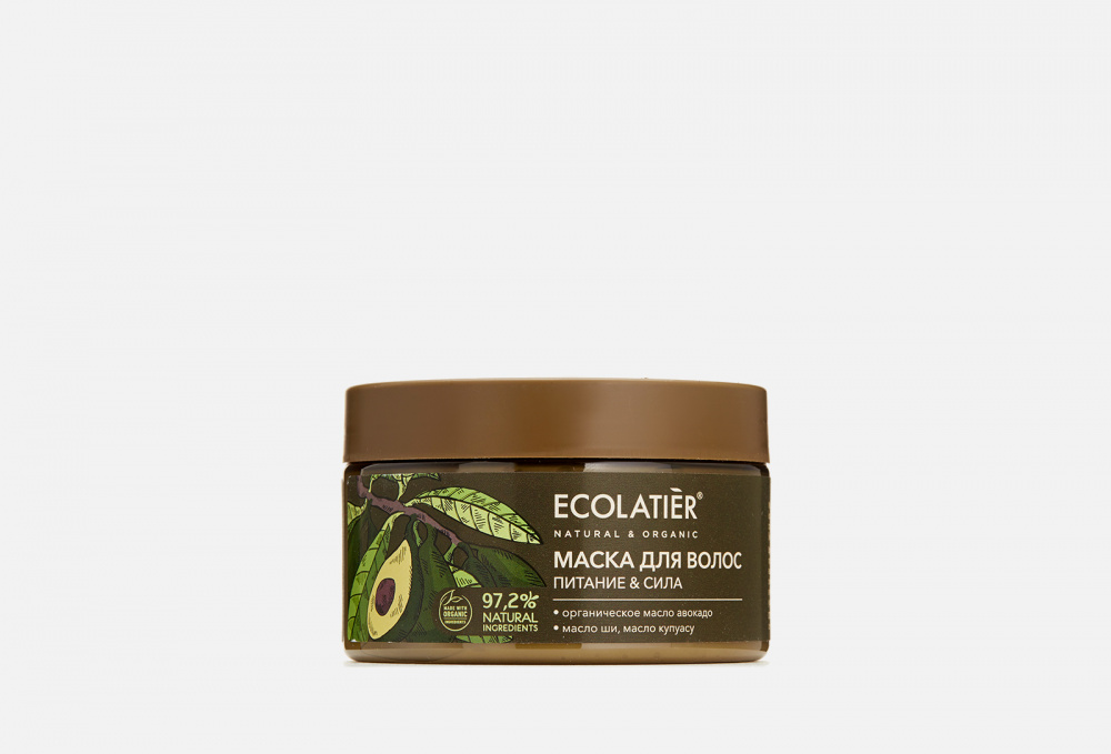 фото Маска для волос питание & сила ecolatier