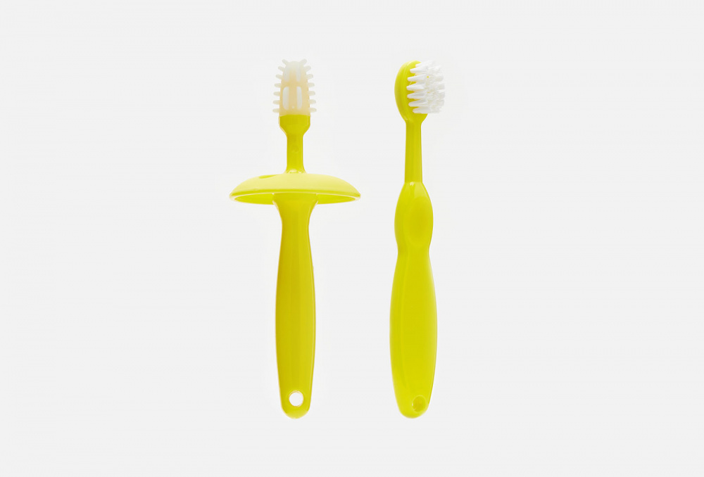 Набор: зубная щетка и щетка-массажер для малышей ROXY-KIDS - фото 1