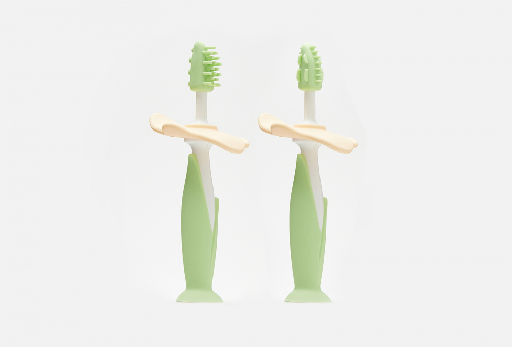 Набор: зубные щетки-массажеры для малышей ROXY-KIDS - фото 1