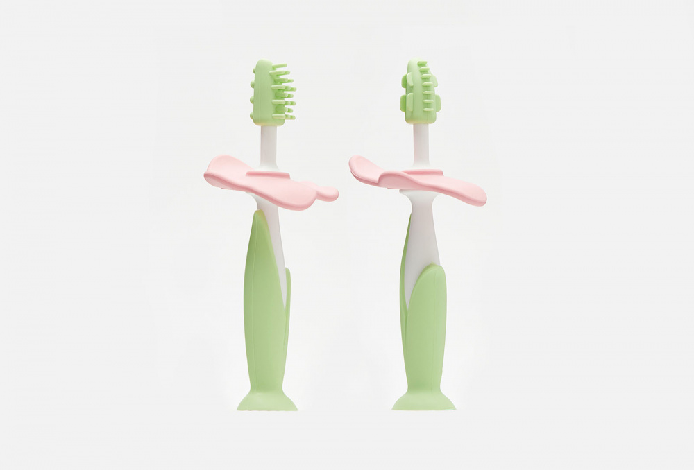 Набор: зубные щетки-массажеры для малышей ROXY-KIDS - фото 1