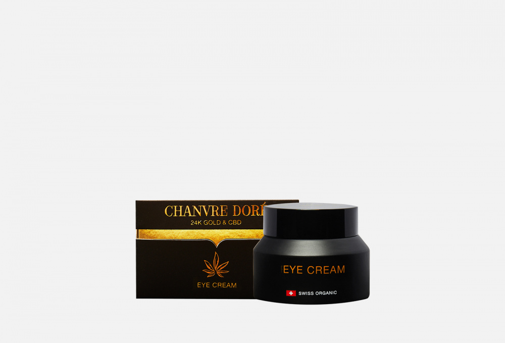 Крем для глаз c комплексом 24К gold и cbd CHANVRE DORE Eye Cream 24k Gold & Cbd 30 мл