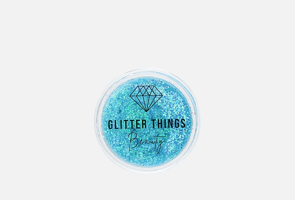 фото Гель-блестки для лица и тела glitter things beauty