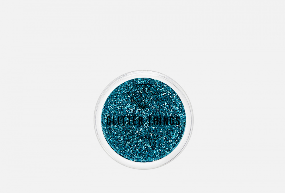 Гель-Глиттер GLITTER THINGS BEAUTY, цвет синий