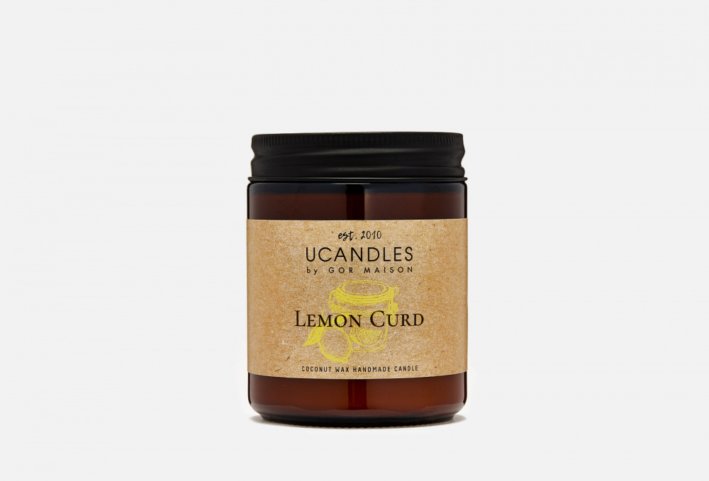 Ароматическая свеча UCANDLES Lemon Curd Chez Maman 190 гр