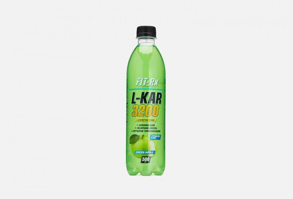 Напиток со вкусом зеленого яблока FIT- RX L-kar 3200 500 мл