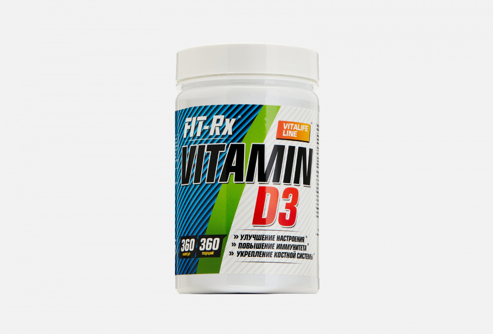 Витамин D3 FIT- RX 600 Ме В Капсулах 360 шт