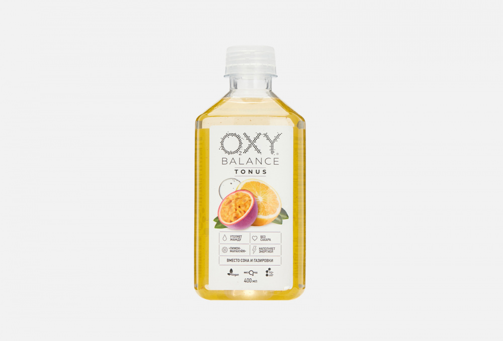 Напиток на основе артезианской воды со вкусом лимон-маракуйя OXY BALANCE - фото 1
