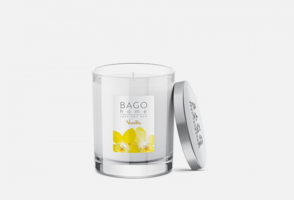 Ароматическая свеча BAGO HOME Vanilla 132 гр