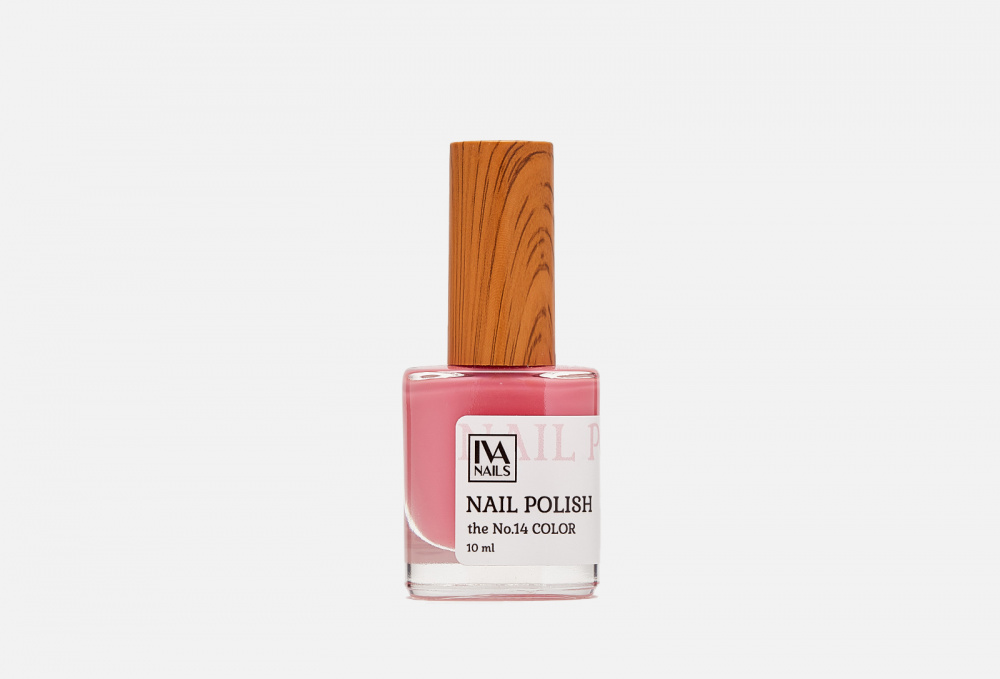 Лак для ногтей IVA NAILS, цвет розовый - фото 1