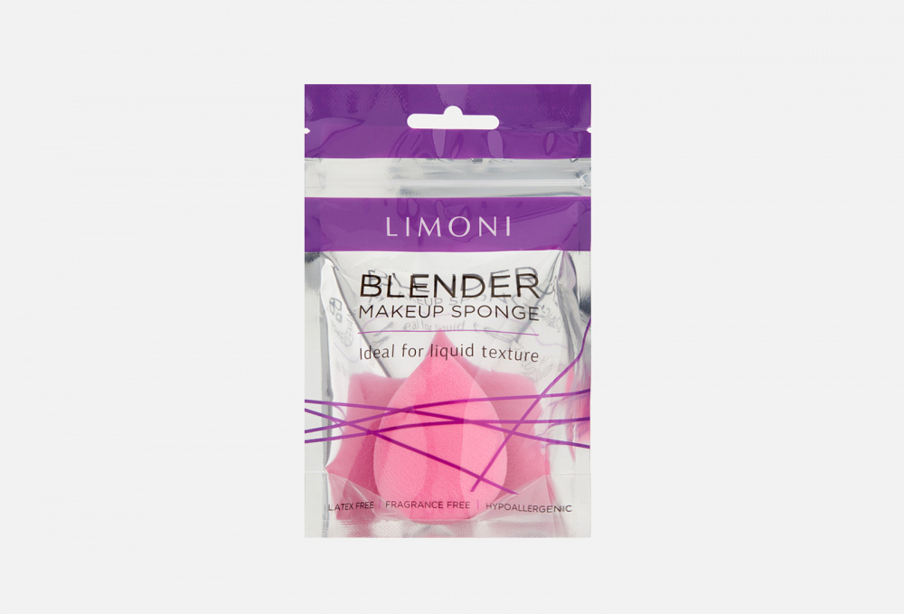 Cпонж для макияжа LIMONI Blender Makeup Sponge Pink