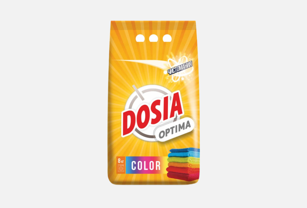 Стиральный порошок DOSIA Optima Color 8 кг kukhonnaya moyka optima 548395