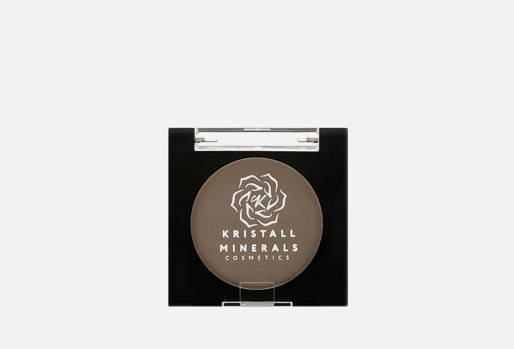 Kristall Minerals Cosmetics Тени д/бровей компактные С408 Горький шоколад 1,7гр