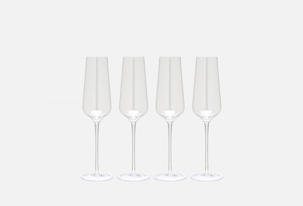 Набор бокалов LIBERTY JONES Flavor Для Шампанского, 370 Мл 4 шт